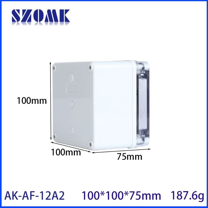 100x100x75mm Plastic Enclosure Rectangular Electrical Project Abs Pc Plastic Box Junction Box Ip67 Waterproof Box 3