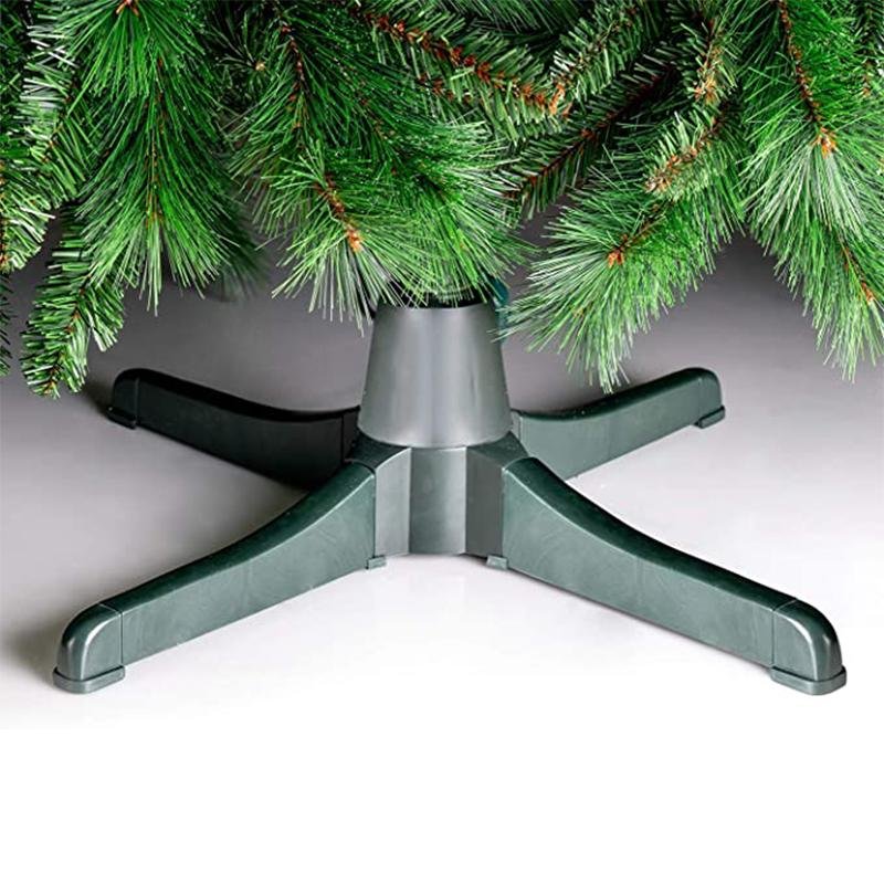Plastic Metal 360 Degree Rotating Artificial Christmas Tree Stand Base for Hold Christmas Tree