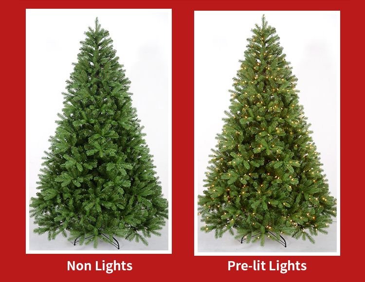 Artificial Christmas Tree Holiday Decoration Home Decoration Prelit Xmas Tree alternate view