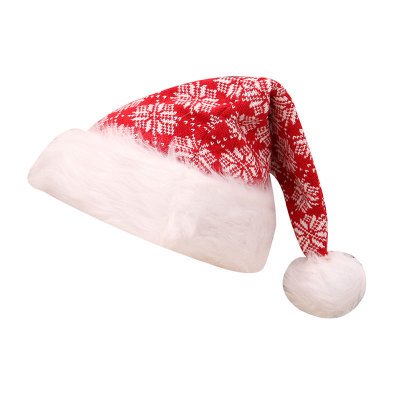 Christmas Decoration New Year Soft Christmas Hat Santa Claus With LED Light 3