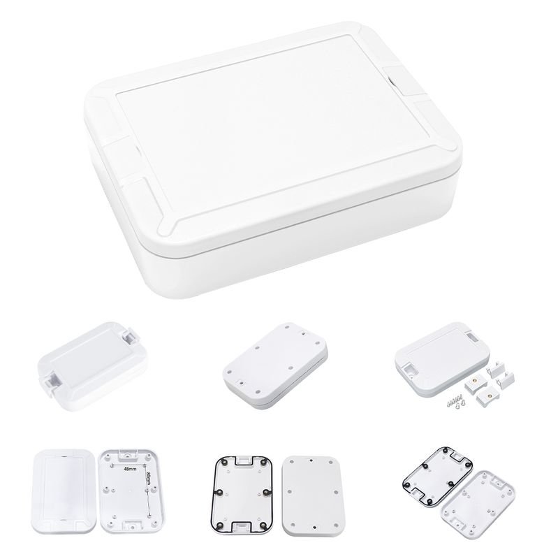 ASA Ul94hb UV-Protect Pole Mount GPS Track Lorawan Gateway IoT Sensor Housing Outdoor Enclosure Ip67 Plastic