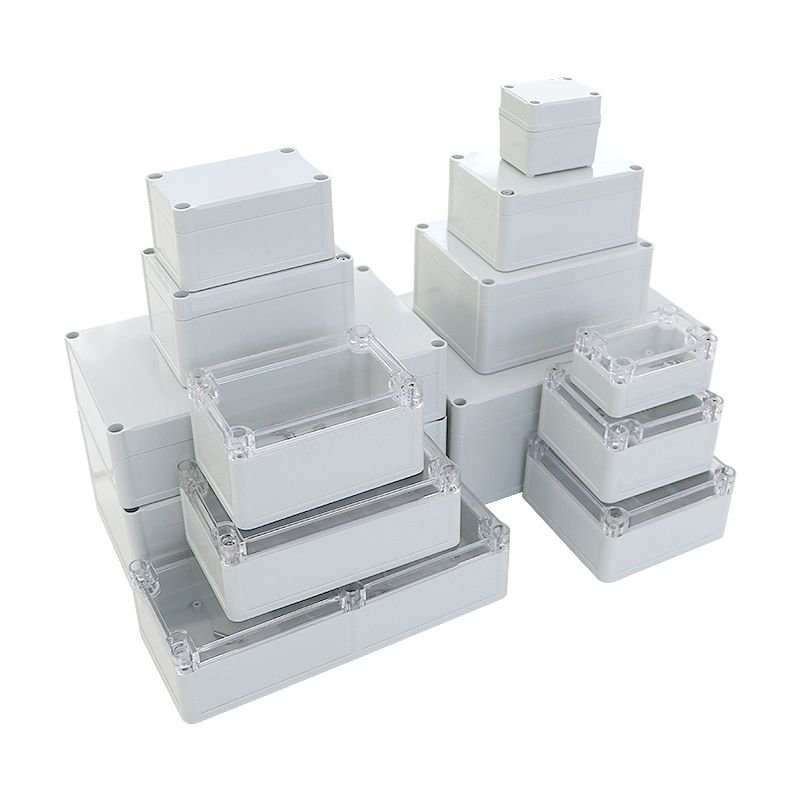 Szomk OEM Custom Ip67 Small Electric Box ABS PC Electrical Junction Outdoor Plastic Box Electronic Enclosures