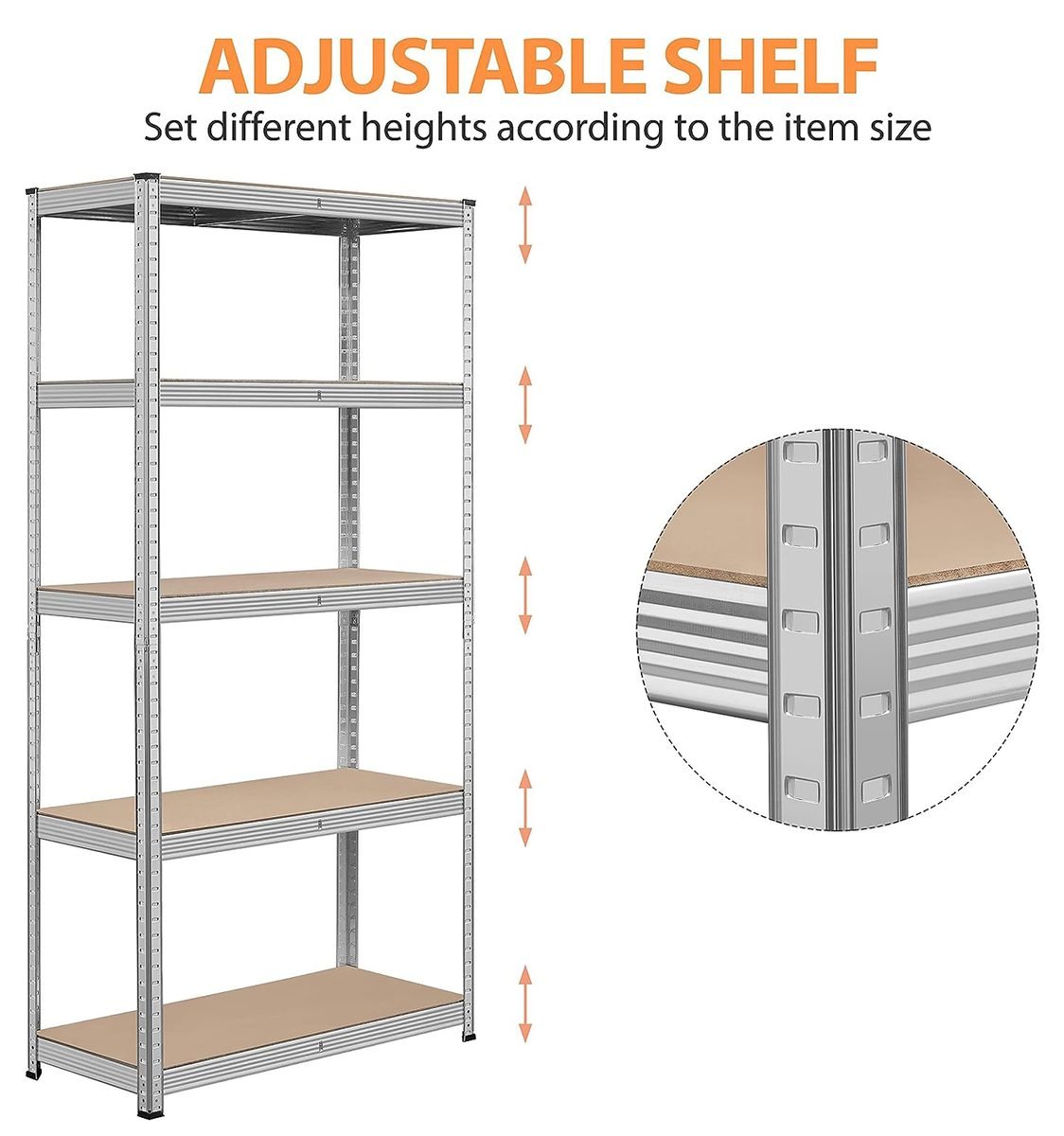 High-Capacity Storage Racks & Warehouse Shelving Units, Heavy Duty Metal Racking for Industrial and Home Use 4