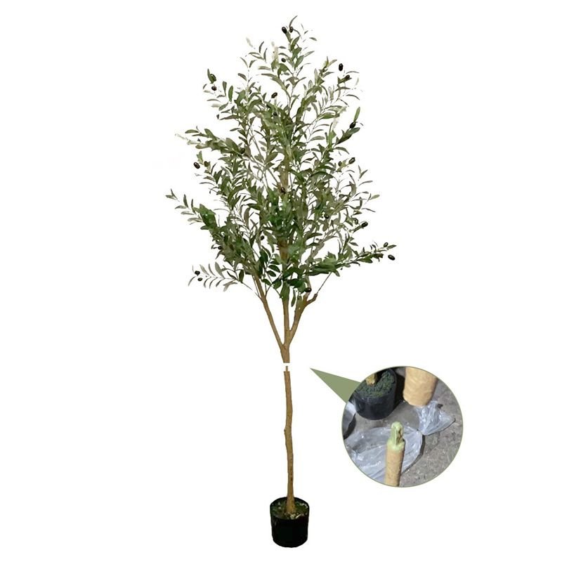 Artificial Green Plant Olive Tree for Outdoor Indoor Ornaments Best Quality 120cm 130cm Green Olive Tree