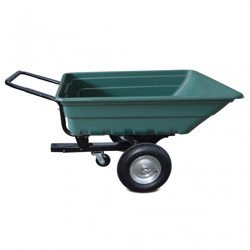 ATV Poly Tipping Mower Trailer for ATV, UTV and Garden Tractors 5