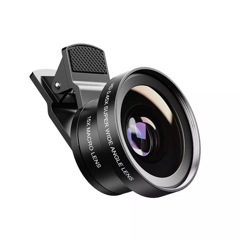 Mobile Accessories Lens Optical Clip 37mm Mobile Phone X Wide Angle Macro Lens alternate view