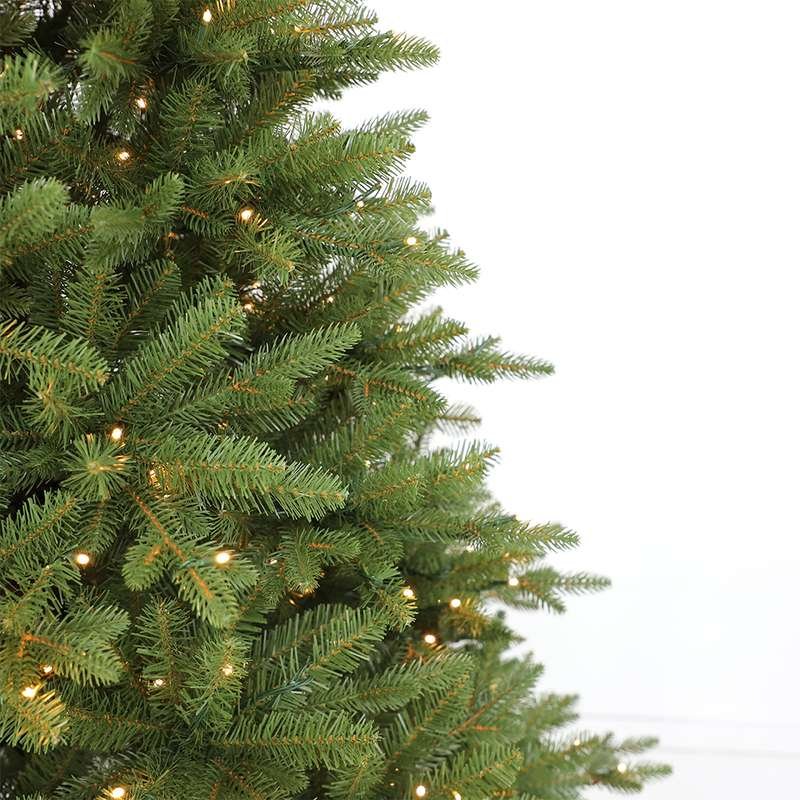 7.5ft Full Pre-Lit Eco-Friendly Christmas Tree with LED Lights Personalized High Quality Metal Stand Realistic PE alternate view