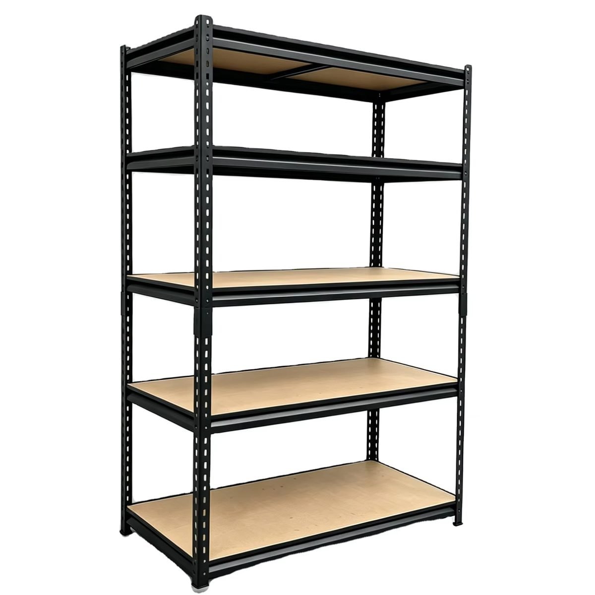 Heavy Duty 5 Tier Storage Warehouse Shelving, Boltless Garage Shelves 180x90x40 cm