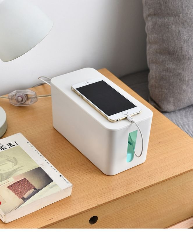 Sample Electrical Power Strips Plug Socket Cable Wire Cord Collection Management Organizer Storage Box alternate view