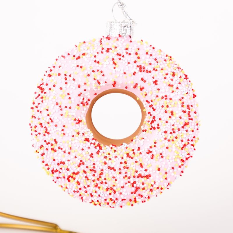 Clear Star Christmas Tree Ornaments Glass Balls Donut Irregular Shape 40cm 5cm Sizes Home Decoration alternate view