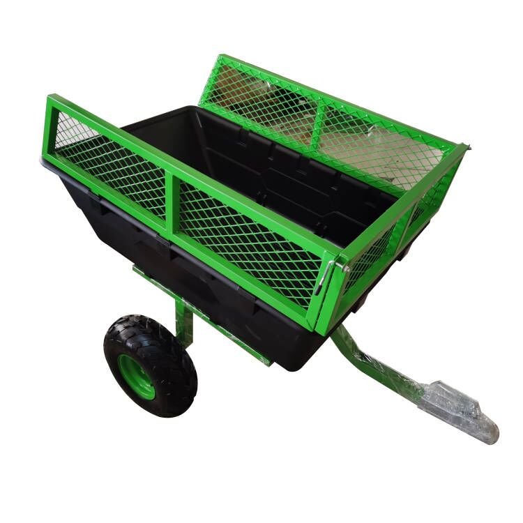 ATV Poly Tipping Mower Trailer for ATV, UTV and Garden Tractors 3