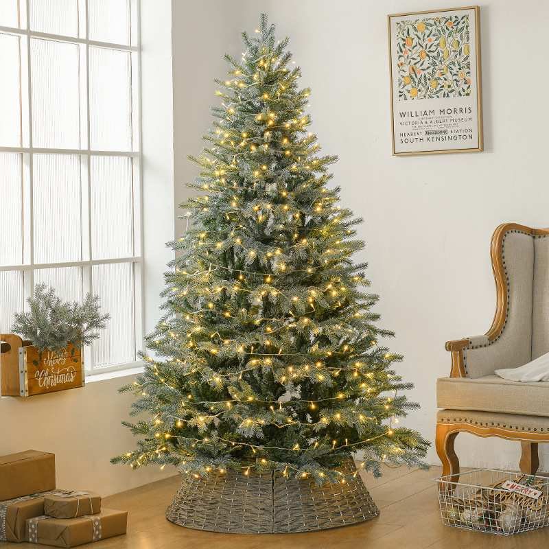 Christmas Tree Illuminated Decorative Bare Tree Large Luxury PE Artificial Christmas Tree Made in China for alternate view