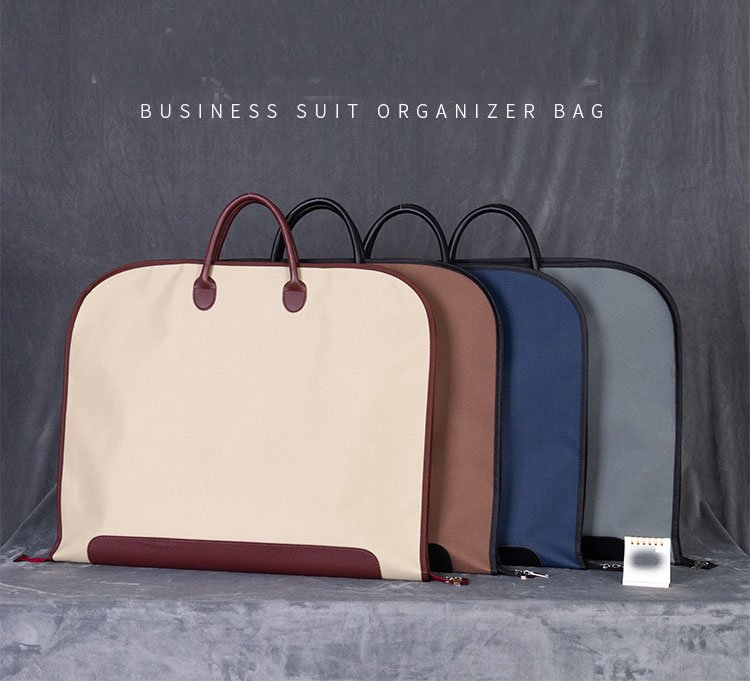 Personalized Custom Size and Logo Fashion Travel Dust Cover Foldable Dress Clothes Suit Protector Garment Bag