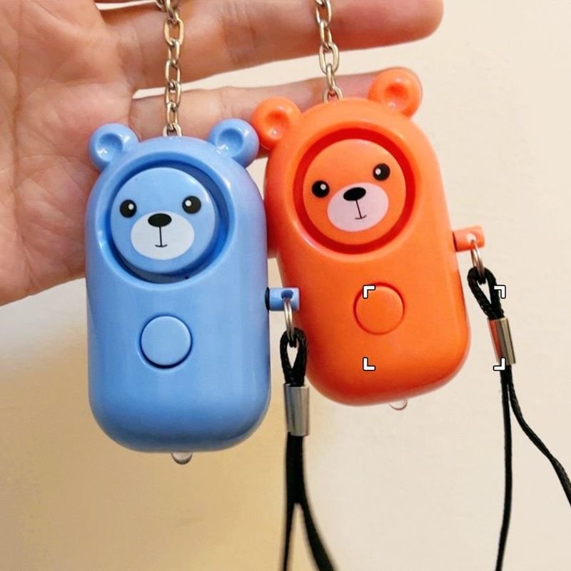 LED Personal Safety Alarm Keychain Female Emergency Safety Alarm Safety Sound Personal Alarm 3