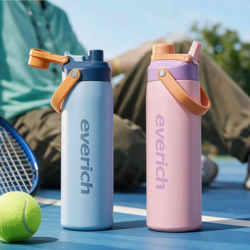 Hot Sales 24oz 32oz Wide Mouth Stainless Steel Water Bottle Double Wall Vacuum Insulated Flask for Sports 3