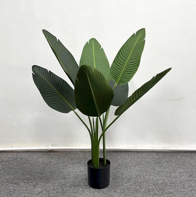 Top Sale Artificial Plants Wholesale Palm Tree Traveller Tree for Indoor Home Decoration From 60cm to 240cm 3